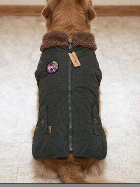 ⭐️Host Pick⭐️NWT Ireenu Cozy Dog Coat 2XL